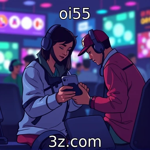 Números crescentes de jogadores no mercado global de games - oi55